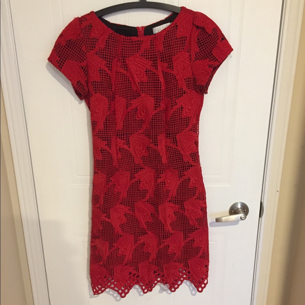 3 for $20 like new red lace dress